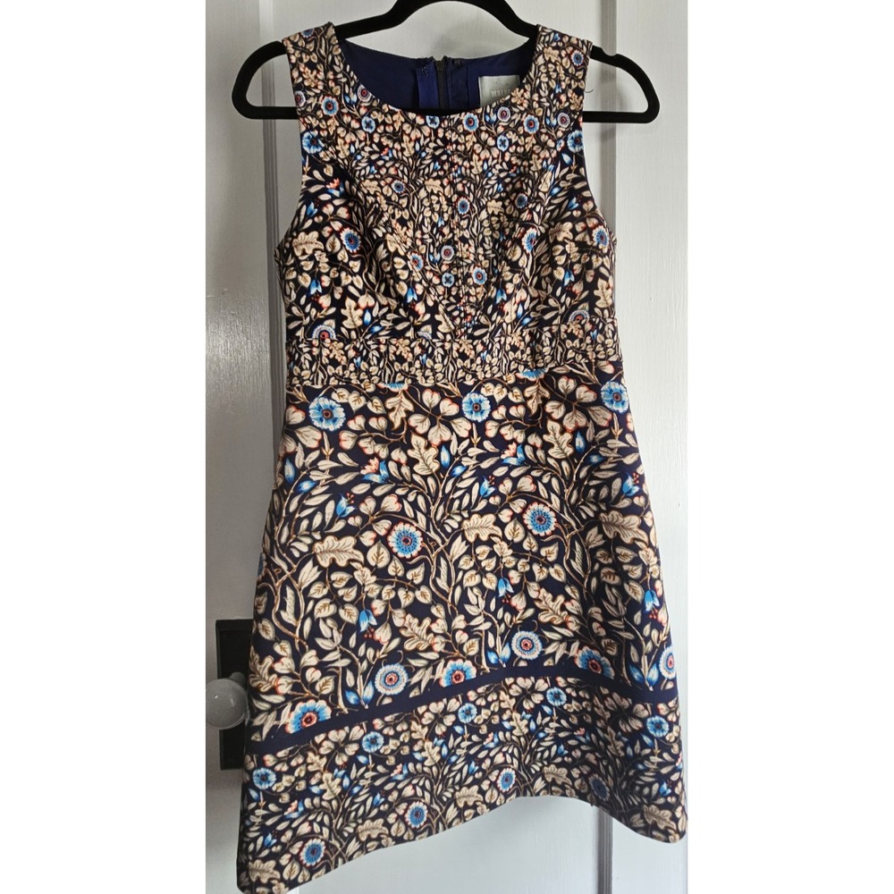 Maeve Brindelle by Anthropologie sheath A line lined w/pockets dress woman 2P